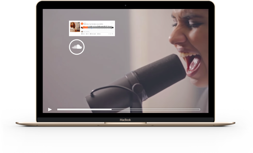 Available across the web. Mobile, Desktop, TV, Iframe